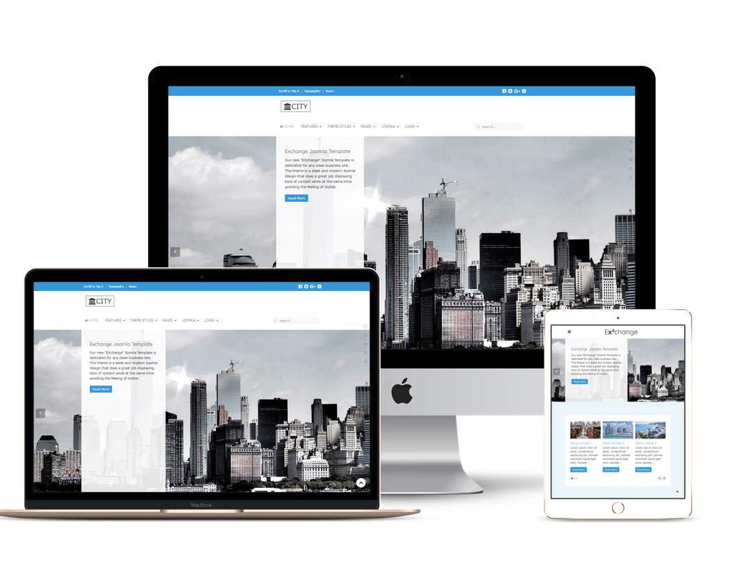 City Joomla Template